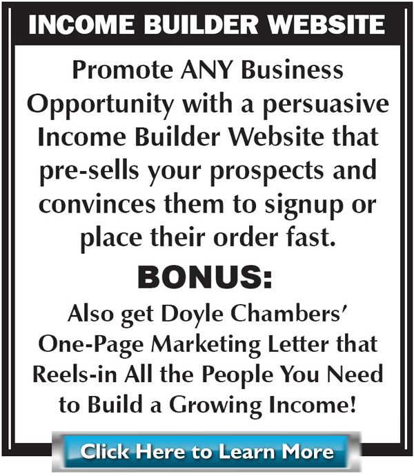 Income Builder Website Income Builder Website