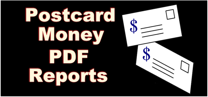 Postcard Money PDF Report Series